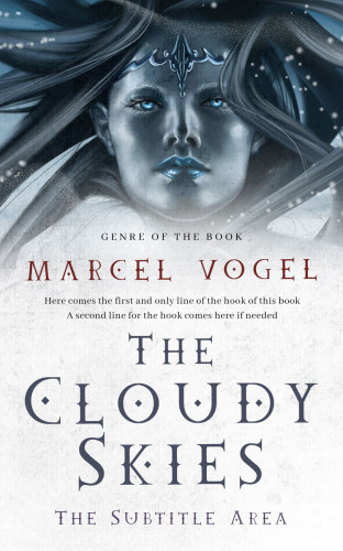 3D mockup of Iron #24371 - Premade Fantasy Book Cover