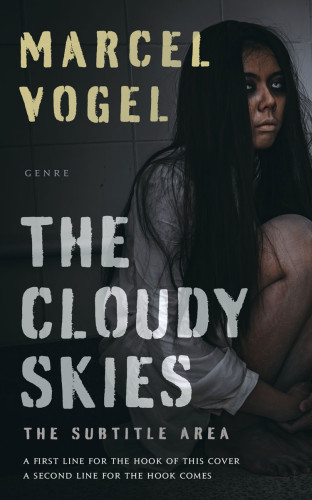 3D mockup of Shark #24503 - Premade Horror Book Cover