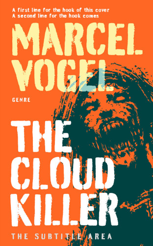 3D mockup of Orange #24521 - Premade Apocalyptica Book Cover