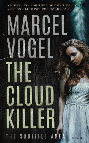 3D mockup of Bud #24535 - Premade Horror Book Cover