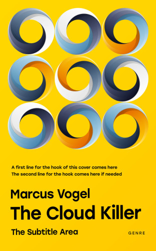 3D mockup of Oxford Blue #24547 - Premade Business Book Cover