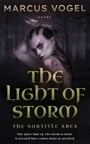 3D mockup of Thunder #24647 - Premade Erotica Book Cover