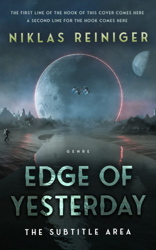 3D mockup of Outer Space #24678 - Premade Science Fiction Book Cover