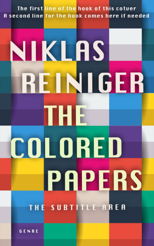 3D mockup of Moon Mist #24755 - Premade Abstract Book Cover