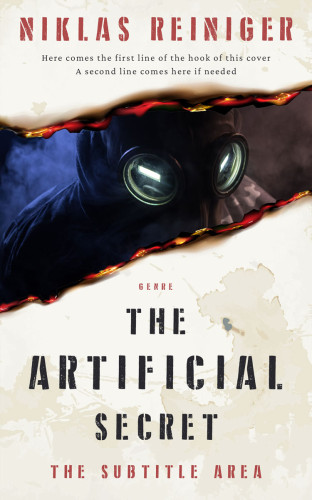 3D mockup of Pampas #24800 - Premade Apocalyptica Book Cover