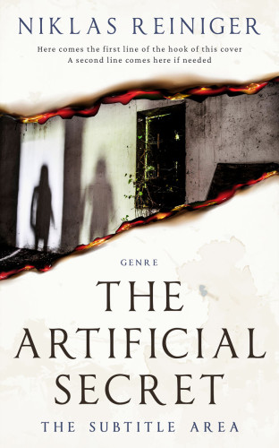 3D mockup of Cocoa Brown #24804 - Premade Horror Book Cover