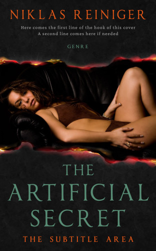 3D mockup of Cod Gray #24809 - Premade Erotica Book Cover