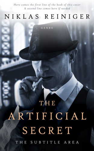 3D mockup of Iron #24822 - Premade Mystery & Thriller & Suspense Book Cover