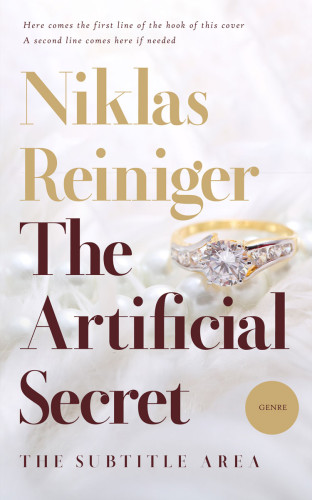 3D mockup of Ebb #24852 - Premade Romance Book Cover