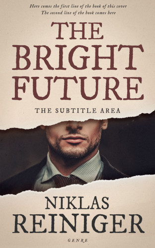 3D mockup of Bone #24947 - Premade Historical Book Cover