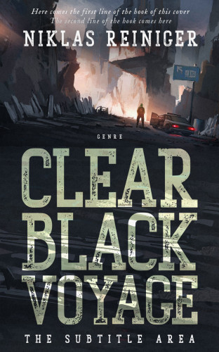 3D mockup of Shark #24953 - Premade Science Fiction Book Cover