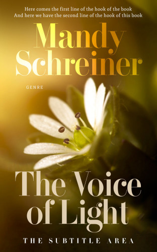 3D mockup of Deep Bronze #25010 - Premade Nature Book Cover