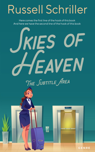 3D mockup of Genoa #25045 - Premade Travel Book Cover