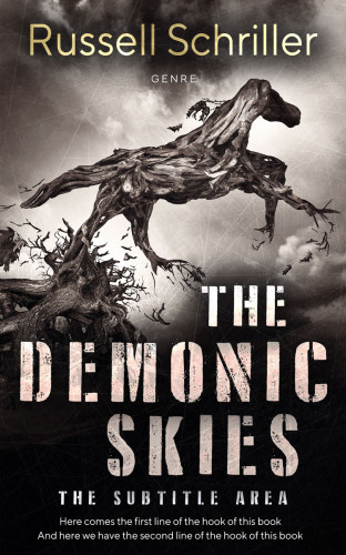 3D mockup of Sisal #25072 - Premade Horror Book Cover