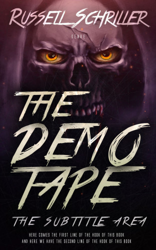 3D mockup of Bison Hide #25074 - Premade Horror Book Cover