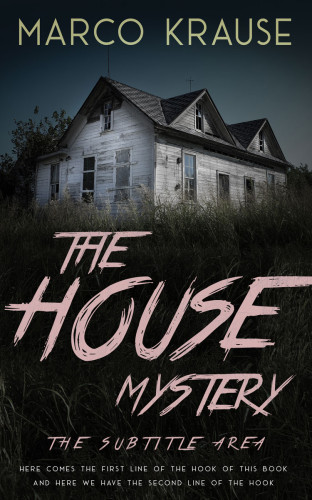 3D mockup of Woodsmoke #25080 - Premade Horror Book Cover