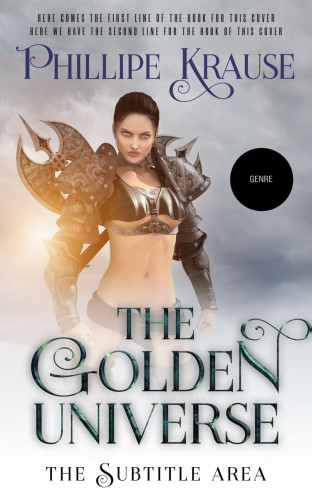 3D mockup of Silver Rust #25149 - Premade Fantasy Book Cover