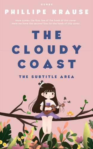 3D mockup of Rose Fog #25263 - Premade Nature Book Cover