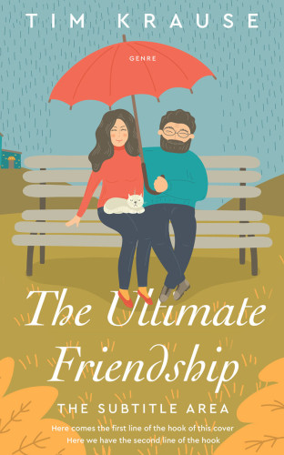 3D mockup of Tussock #25367 - Premade Romance Book Cover