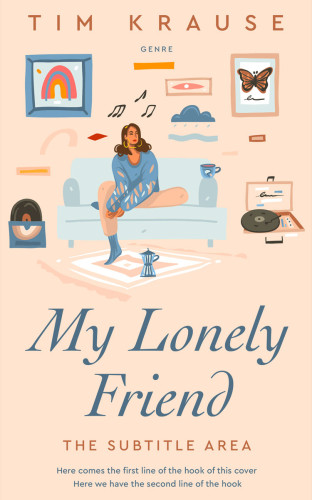 3D mockup of Sidecar #25368 - Premade Chick Lit Book Cover