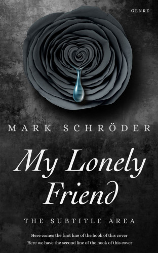 3D mockup of Shark #25374 - Premade Poetry Book Cover | BookCoverZone