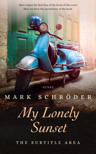 3D mockup of Clam Shell #25386 - Premade Literary Fiction Book Cover