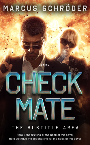 3D mockup of Putty #25450 - Premade Action & Adventure Book Cover