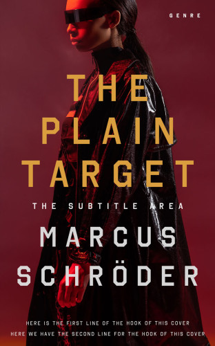 3D mockup of Persian Plum #25458 - Premade Science Fiction Book Cover