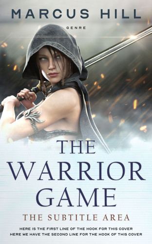 3D mockup of Iron #25536 - Premade Fantasy Book Cover