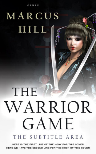 3D mockup of Thunder #25548 - Premade Fantasy Book Cover