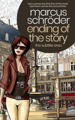 3D mockup of Stark White #25595 - Premade Travel Book Cover | BookCoverZone