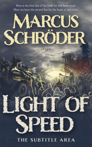 3D mockup of Mako #25653 - Premade Apocalyptica Book Cover