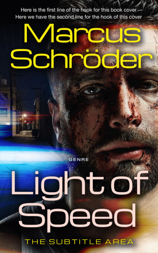 3D mockup of Straw #25666 - Premade Action & Adventure Book Cover