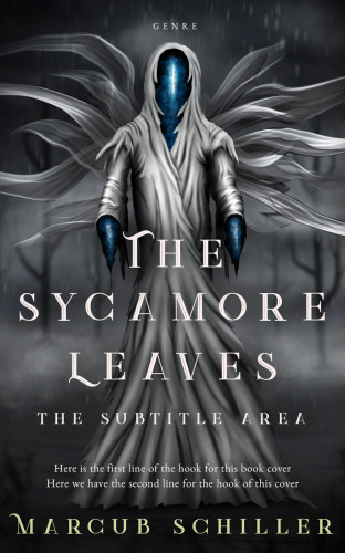 3D mockup of Shark #25814 - Premade Fantasy Book Cover