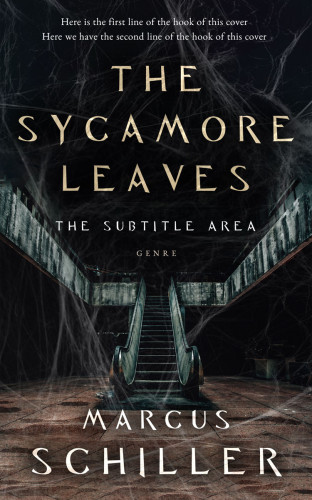 3D mockup of Woodsmoke #25830 - Premade Horror Book Cover