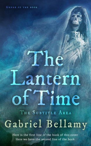 3D mockup of Ming #25879 - Premade Horror Book Cover