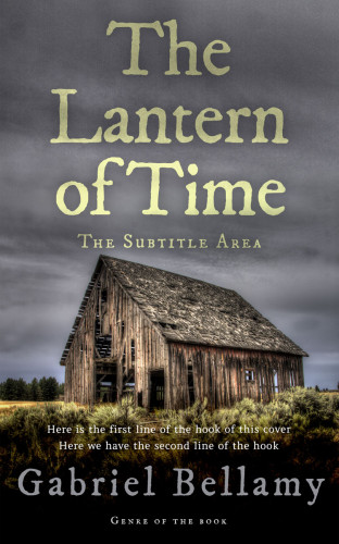 3D mockup of Dove Gray #25881 - Premade Horror Book Cover