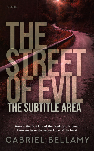 3D mockup of Gondola #25899 - Premade Mystery & Thriller & Suspense Book Cover