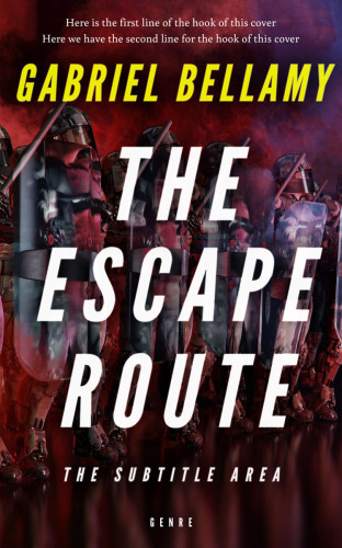 3D mockup of Tamarind #25921 - Premade Action & Adventure Book Cover