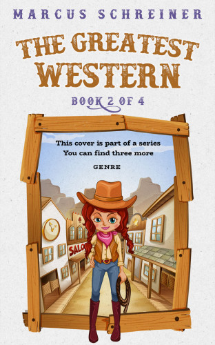 3D mockup of Mercury #25971 - Premade Western Book Cover