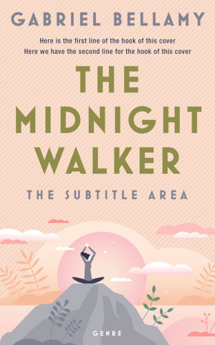 3D mockup of Albescent White #26021 - Premade Health & Mind & Body Book Cover