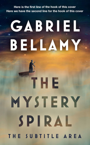 3D mockup of Donkey Brown #26050 - Premade Abstract Book Cover