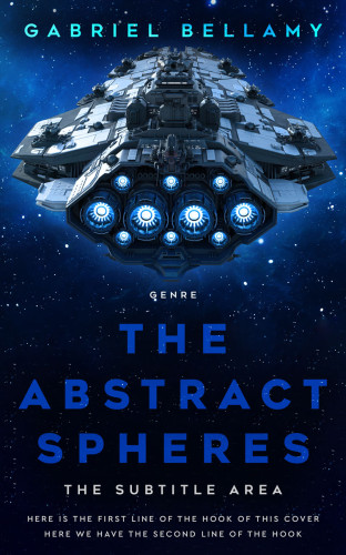 3D mockup of Black Pearl #26086 - Premade Science Fiction Book Cover