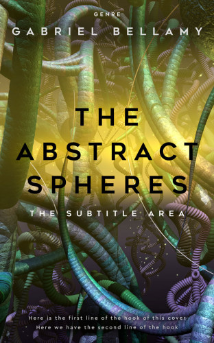 3D mockup of Rangitoto #26092 - Premade Science Fiction Book Cover