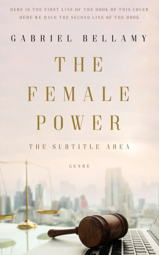 3D mockup of Pearl Bush #26099 - Premade Abstract Book Cover