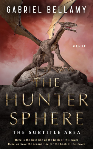 3D mockup of Cocoa Brown #26192 - Premade Fantasy Book Cover