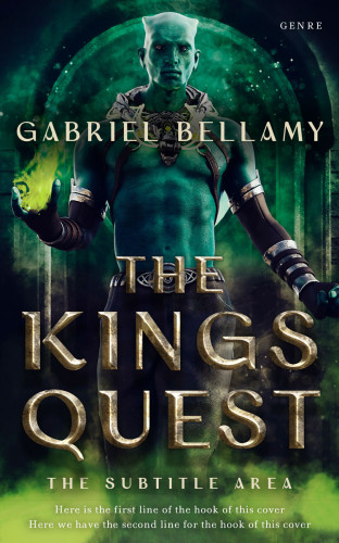 3D mockup of Aztec #26209 - Premade Fantasy Book Cover