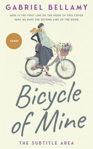 3D mockup of Ecru White #26244 - Premade Travel Book Cover