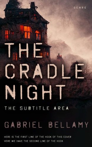 3D mockup of Eunry #26294 - Premade Horror Book Cover