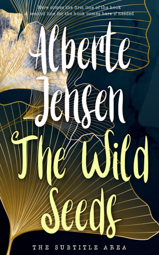 3D mockup of Winter Hazel #26382 - Premade Abstract Book Cover